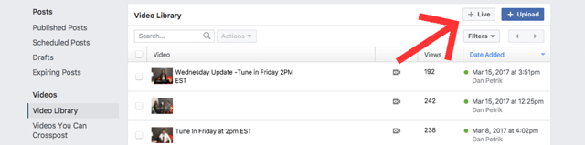 Live Button Scheduling Facebook Live Live Button Scheduling Facebook Live