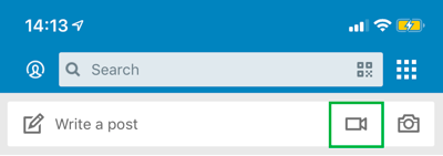 Creating a LinkedIn post